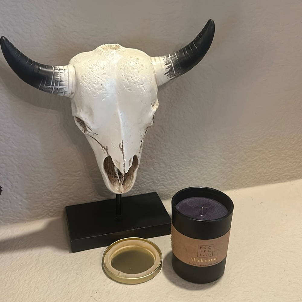 8 ounce Black Sand scent candle